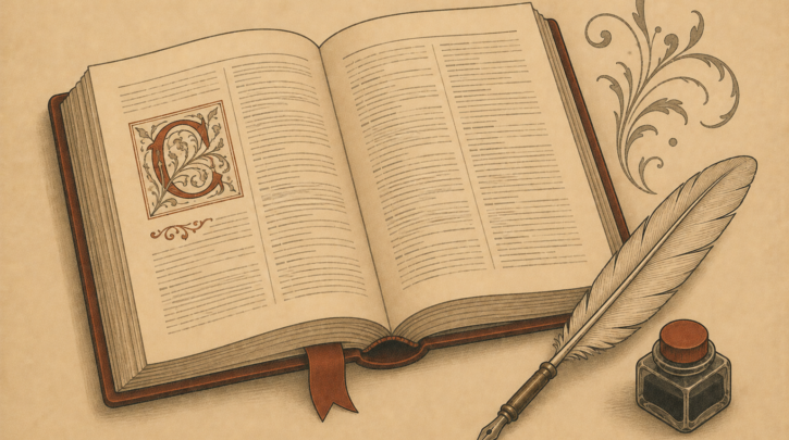 Illustration of decoding the meaning of an Italian surname