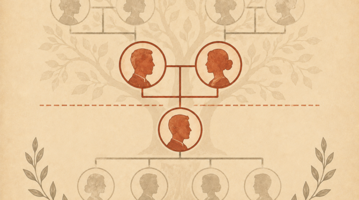 Illustration of the two-generation eligibility limit for Italian citizenship by descent